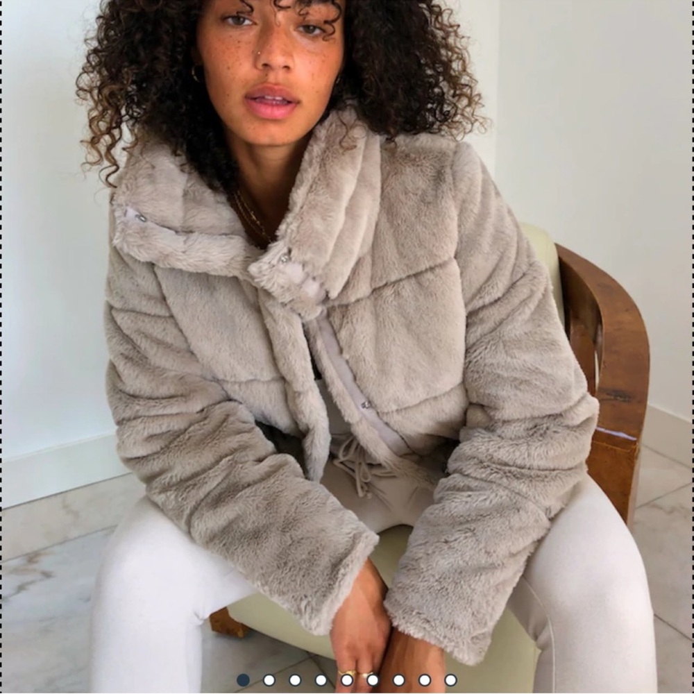 Abercrombie & Fitch Fur Jacket